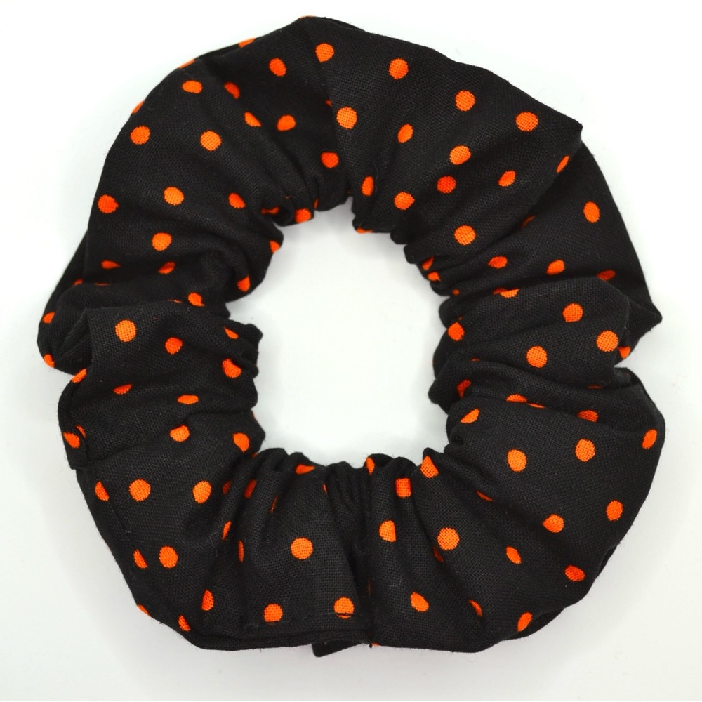 Fall/Halloween Handmade scrunchie (bundle add on)